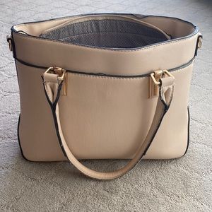 Cream colored purse